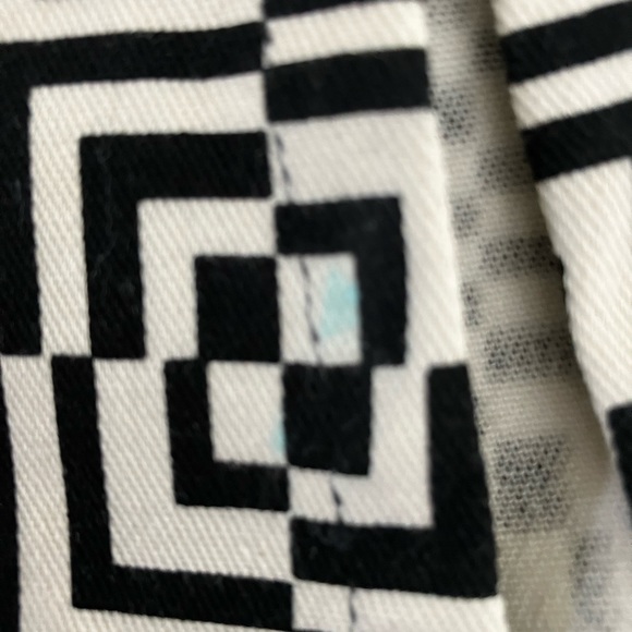 Motel Rocks ASOS Black White Retro Mini Skirt Size Small - Picture 7 of 8